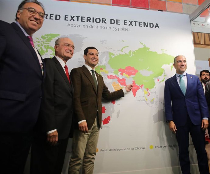 Moreno inaugurará el foro de negocios internacional Extenda Global 2020 que se celebrará los días 11 y 12