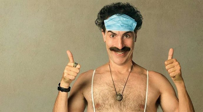 Sacha Baron Cohen en la secuela de Borat