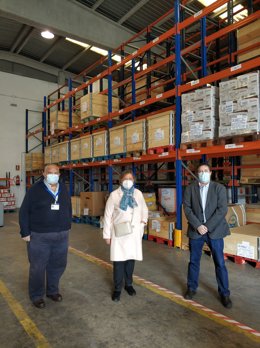 La Federación Española de Sociedades de Nutrición, Alimentación y Dietética dona 5.500 kilos de alimentos.