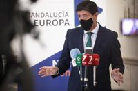 Marín: Las nuevas medidas sobre horarios o suspensión de actividades serán para "el conjunto" de Andalucía