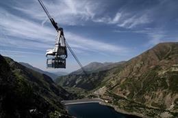 El Teleférico de la Vall Fosca cierra la temporada de verano con más de 20.000 viajeros.