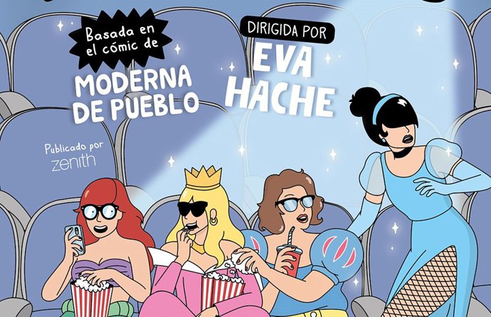 Eva Hache dirige la película de Idiotizadas de Moderna de Pueblo