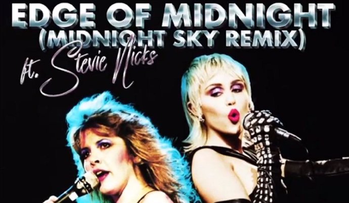 Miley Cyrus y Stevie Nicks lanzan un remix de Midnight Sky