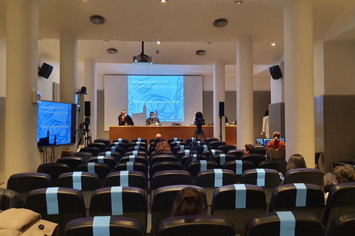 La Jornada de Pneumologia dels hospitals Trueta i Santa Caterina que s'ha celebrat per via telemtica, aquest 6 de novembre del 2020. (Horitzontal)