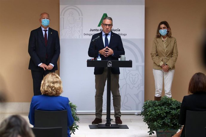 Presentación de los presupuestos andaluces de 2021 para la provincia de Málaga