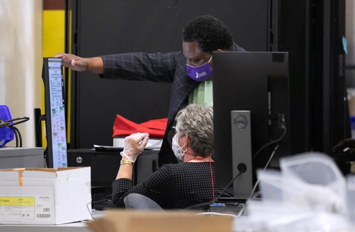 Recompte de vots a Atlanta, Gergia.