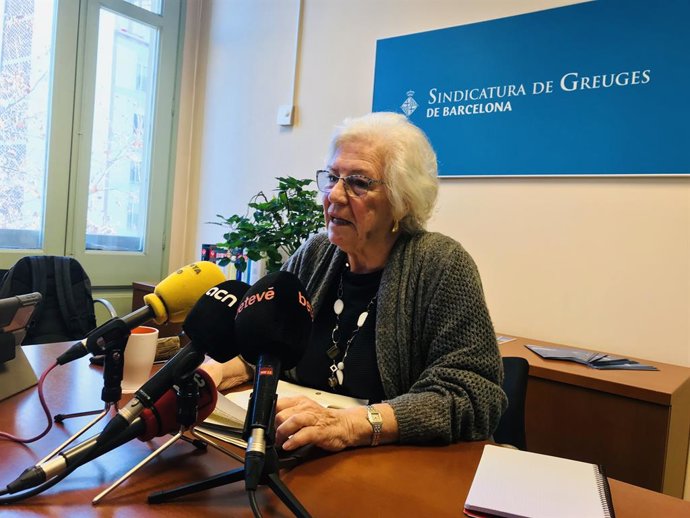 La Síndica de Greuges de Barcelona, Maria Assumpció Vil (Arxiu).