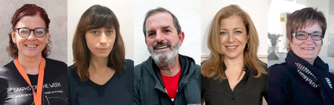 Cinco de los 50 profesores reconocidos por la UPV