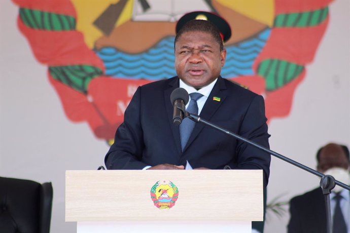 El presidente de Mozambique, Filipe Nyusi