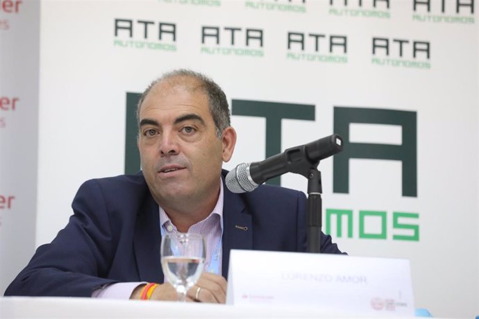 El presidente de ATA, Lorenzo Amor