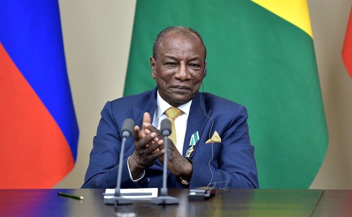 El presidente de Guinea, Alpha Condé