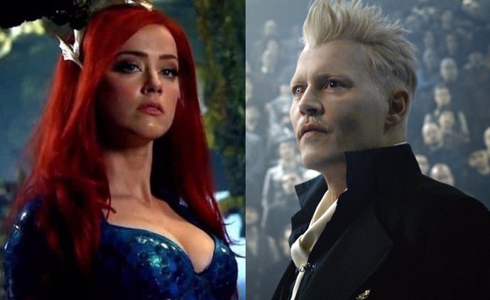 Los fans exigen que Warner despida también a Amber Heard de Aquaman tras apartar a Johnny Depp de Animales Fantásticos