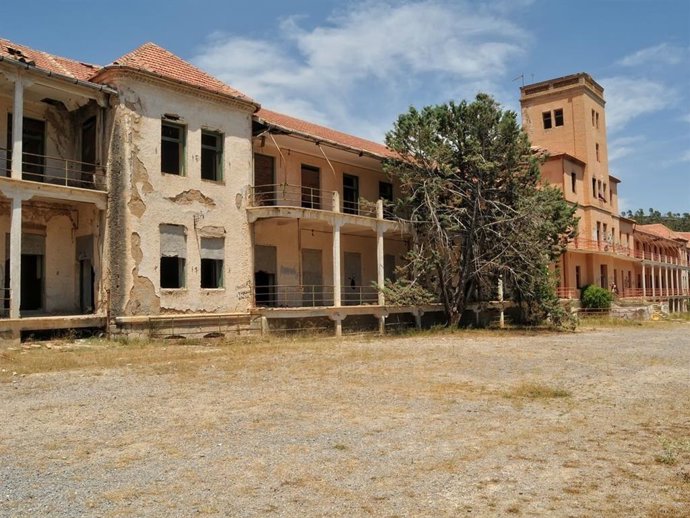 Sanatorio para tuberculosos ubicado en Sierra Espuña (Murcia), uno de los bienes incluidos en la Lista Roja del Patrimonio