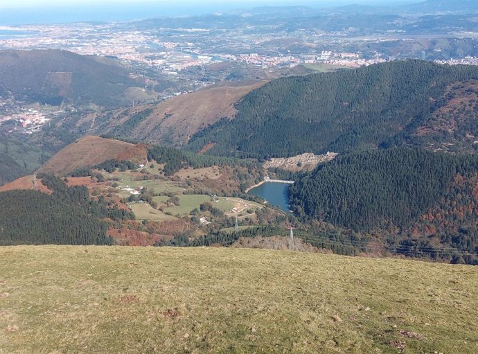 Embalse en Bilbao