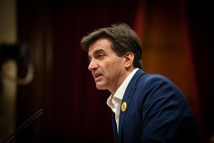 El presidente de ERC en el Parlament, Sergi Sabri, a 30 de septiembre de 2020