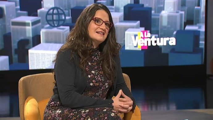 Mónica Oltra, en el programa 'A la Ventura'
