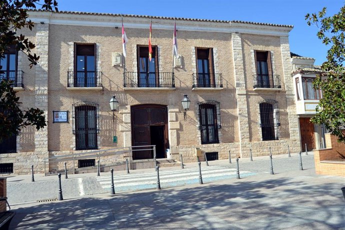 Fachada Ayuntamiento Villarrubia de los Ojos (Ciudad Real).