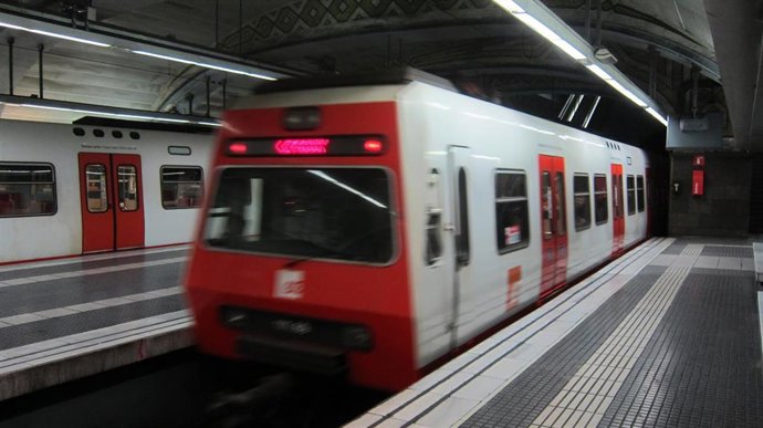 Ferrocarrils de la Generalitat de Catalunya (FGC). Estación de Plaa de Catalunya. 