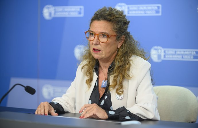 La consejera vasca de Salud, Gotzone Sagardui,