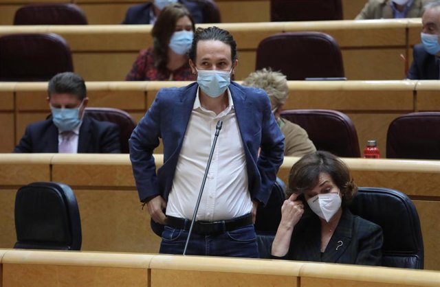 El vicepresidente de Derechos Sociales y Agenda 2030, Pablo Iglesias.