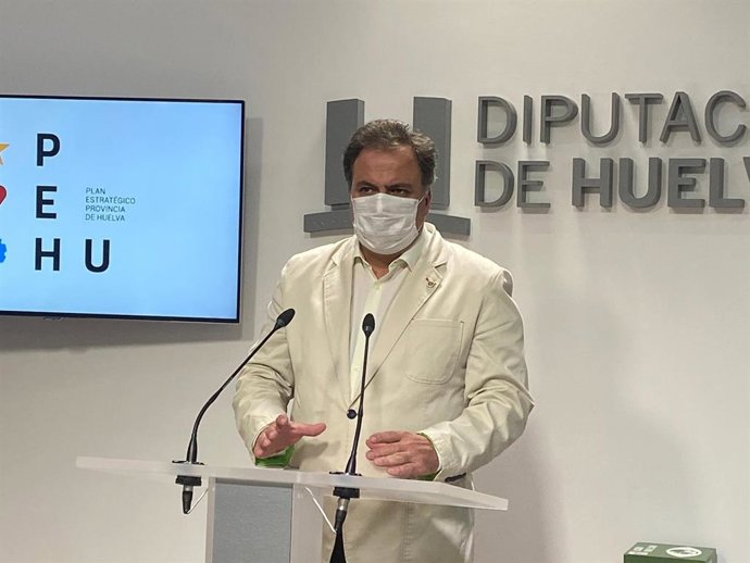 El portavoz del grupo popular en la Diputación de Huelva, Juan Carlos Duarte