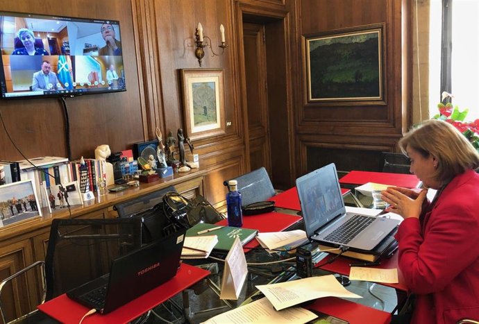 Foto de archivo de Mariví Monteserín, alcaldesa de Avilés