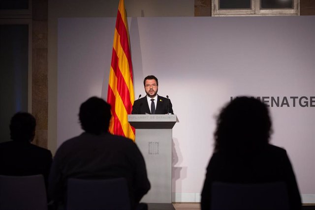 El vicepresidente de la Generalitat, Pere Aragonès.