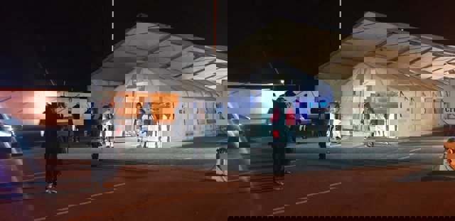 Asistencia a los inmigrantes en el Puerto de Alicante