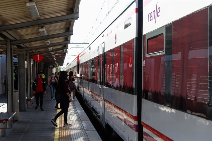 Un tren de Renfe.