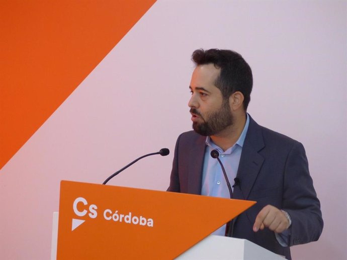 El coordinador de Cs en Córdoba y parlamentario autonómico, Fran Carillo.