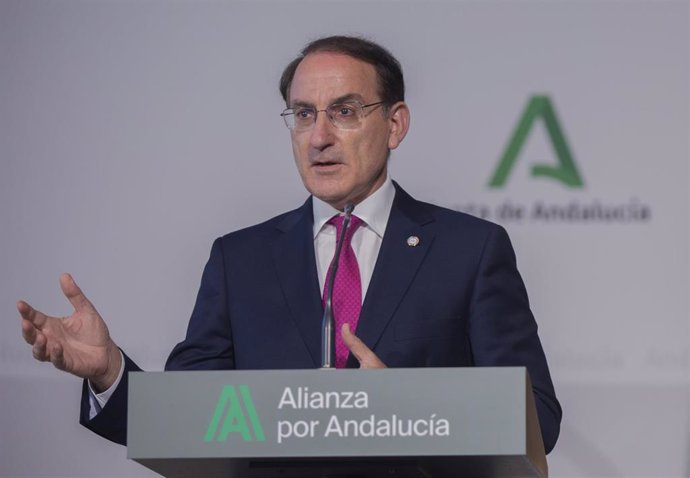 El presidente de la Confederación Empresarial de Andalucía (CEA), Javier González de Lara, en una foto de archivo.