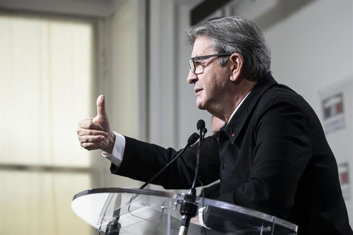 El líder de Francia Insumisa, Jean Luc Mélenchon.