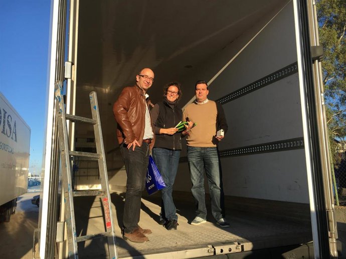 Imagen de los investigadores de la UPCT responsables de la investigación