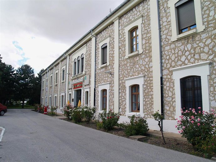 Fachada de Cuartel militar (Acuartelamiento Capitán Mayoral) de Burgos
