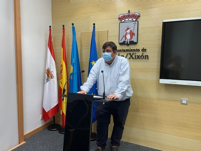 El concejal de Foro en el Ayuntamiento de Gijón, Pelayo Barcia.