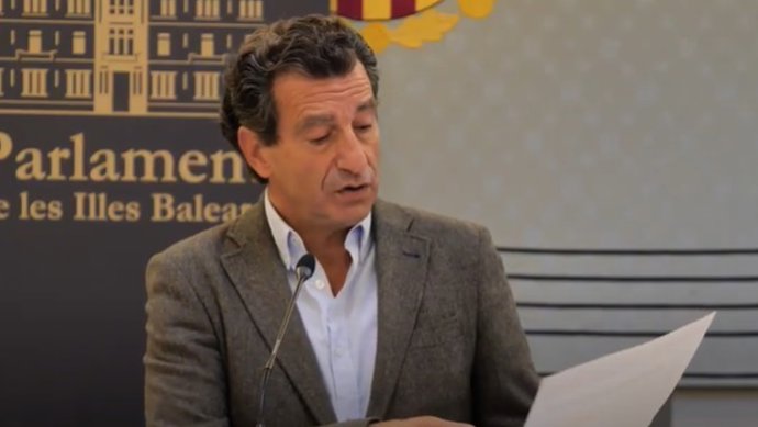 El portavoz del PP en el Parlament, Biel Company.