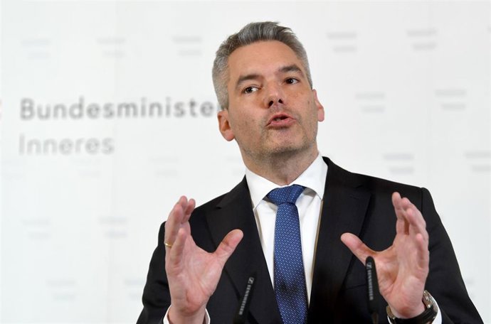  Karl Nehammer, ministro del Interior de Austria