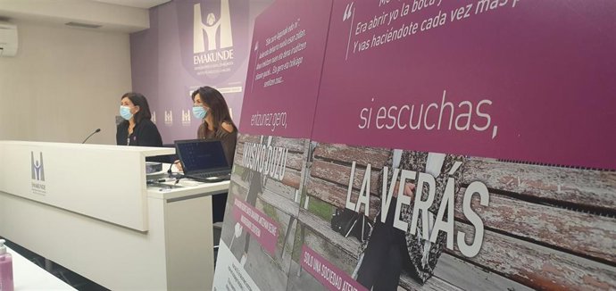 Presentación de la campaña contra la violencia hacia las mujeres.