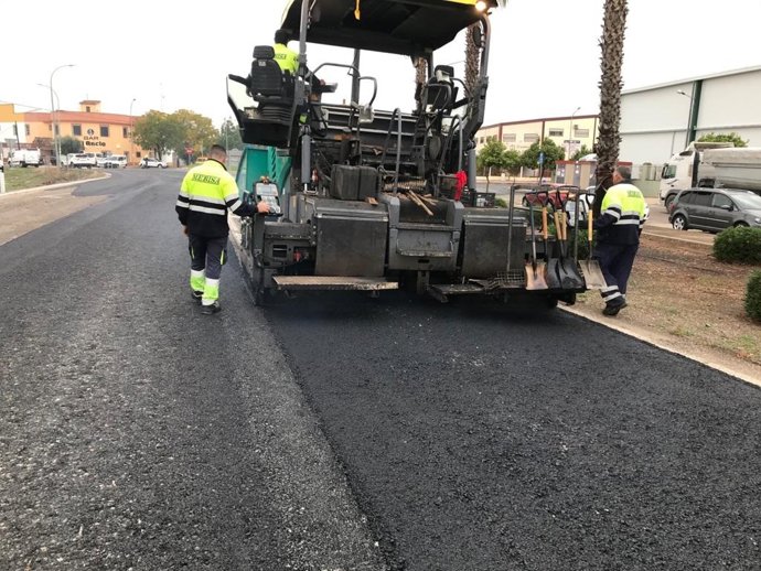 Obras de rehabilitación de la carretera A-440
