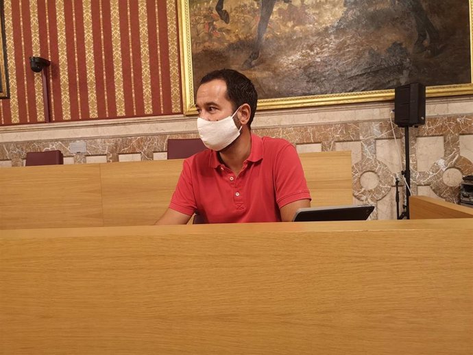 El portavoz de Adelante Sevilla, Daniel González Rojas, en foto de archivo
