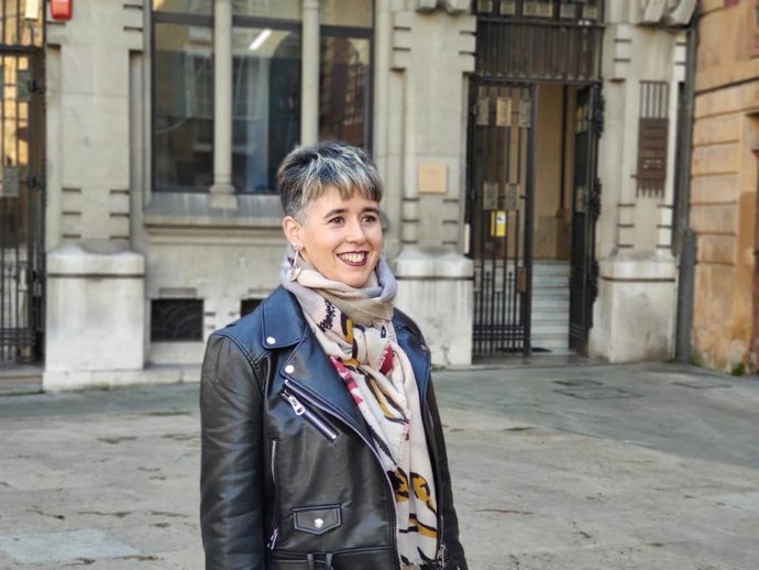 La concejala del Grupo Municipal Socialista en el Ayuntamiento de Oviedo, Lucía Falcón.