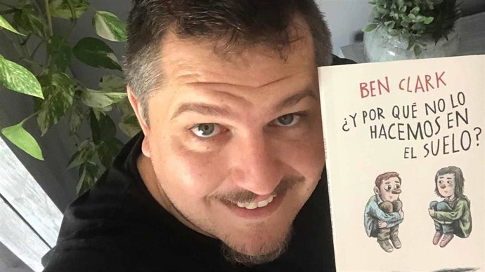 El poeta Ben Clark esta semana en La Malagueta