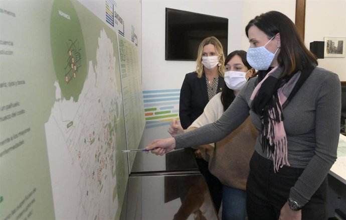 Nuevo mapa de colegios y farmacias de Santander