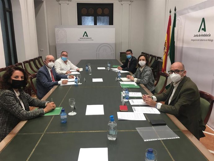 Reunión de alcaldes de municipios beneficiados por la futura EDAR Norte