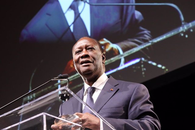 El presidente de Costa de Marfil, Alassane Ouattara