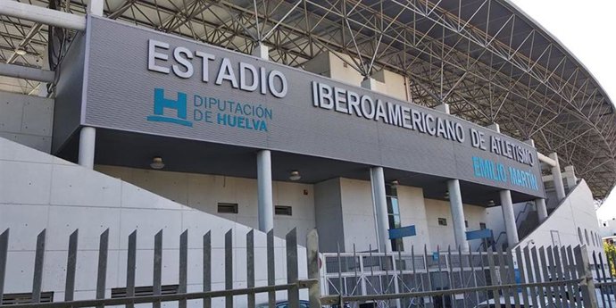 Estadio Iberoamericano de Atletismo de Huelva. 