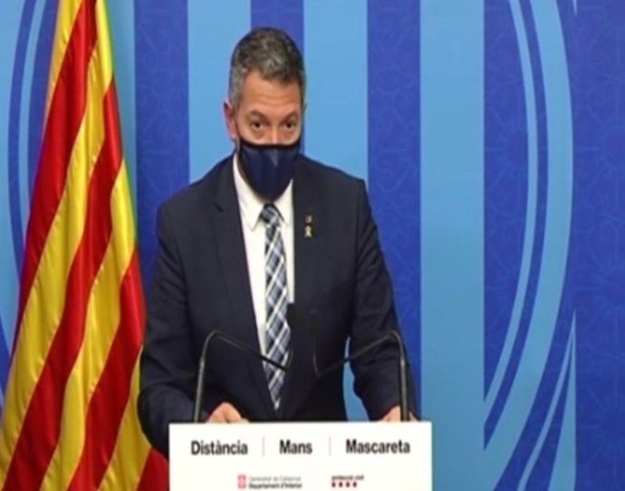 Smper atribueix "rbia" als incidents amb pintura a la Generalitat de Catalunya