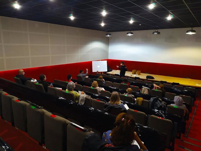 Club de lectura en Torremolinos en una imagen de archivo