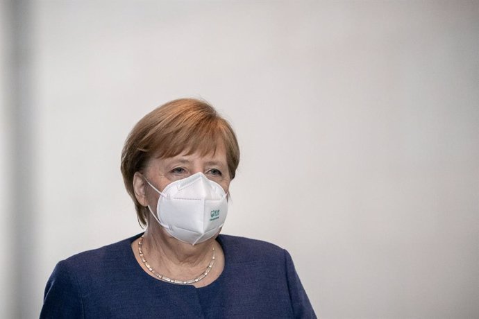 La canciller alemana, Angela  Merkel.