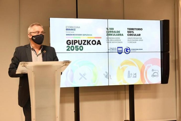 El diputado de Medio Ambiente de Gipuzkoa, José Ignacio Asensio